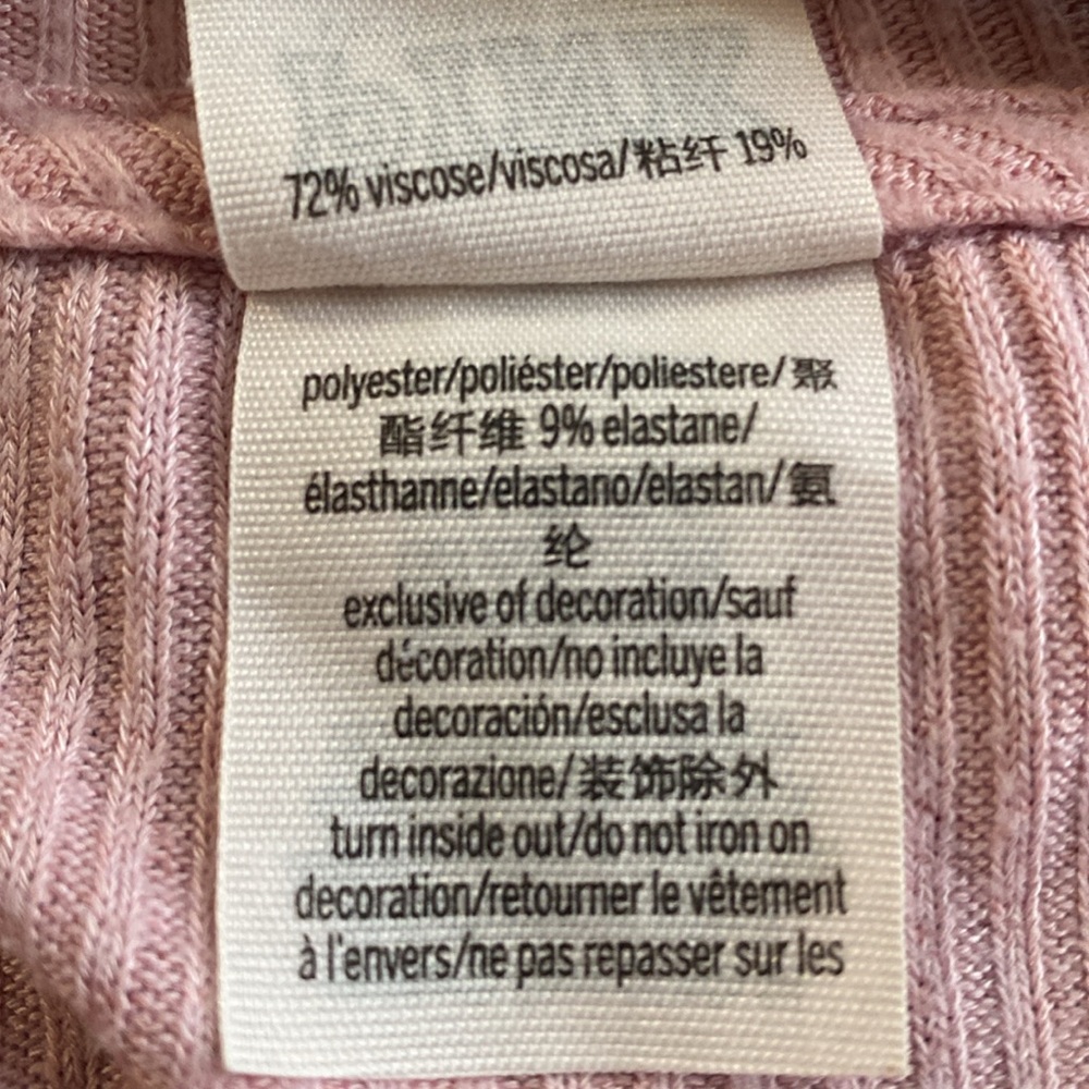 PINK Victoria's Secret Soft Ribbed Top - Blush - Picture 6 of 6